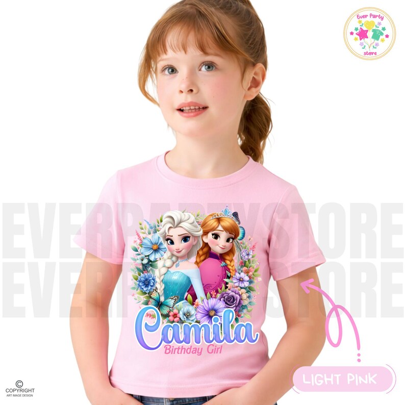 Personalized Princess Birthday Raglan Shirt, Family Matching IG55