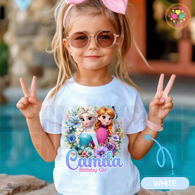 Personalized Princess Birthday Raglan Shirt, Family Matching IG55