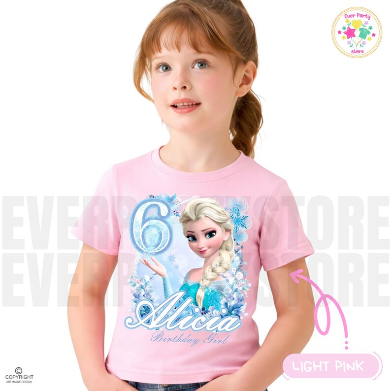 Personalized Princess Birthday Raglan Shirt, Family Matching IG56