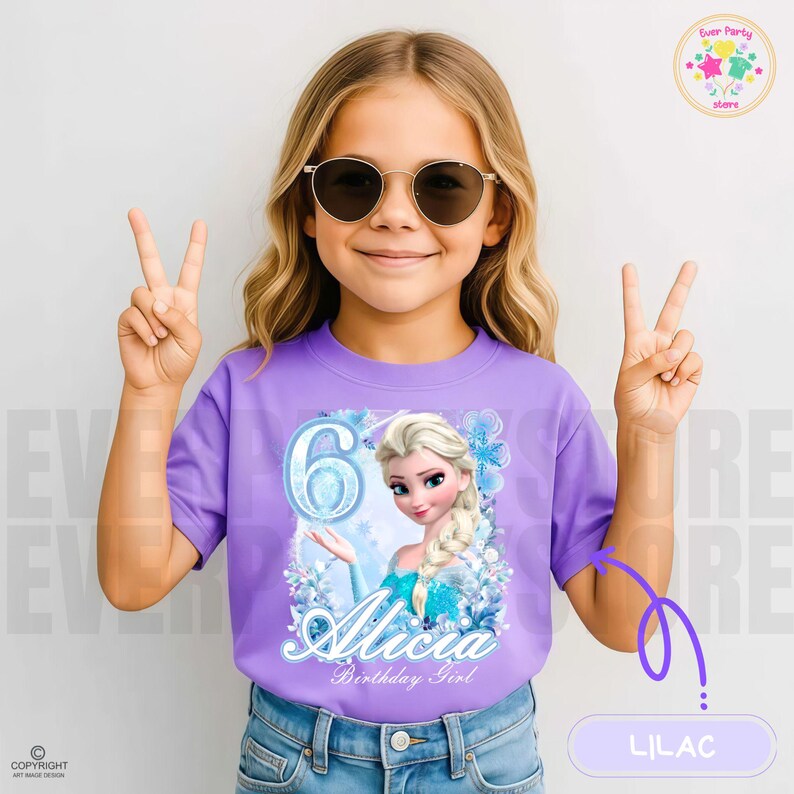 Personalized Princess Birthday Raglan Shirt, Family Matching IG56