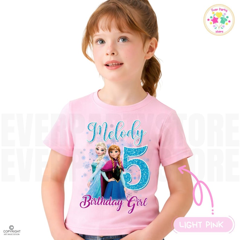 Personalized Princess Birthday Raglan Shirt, Family Matching IG31
