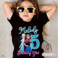 Personalized Princess Birthday Raglan Shirt, Family Matching IG31