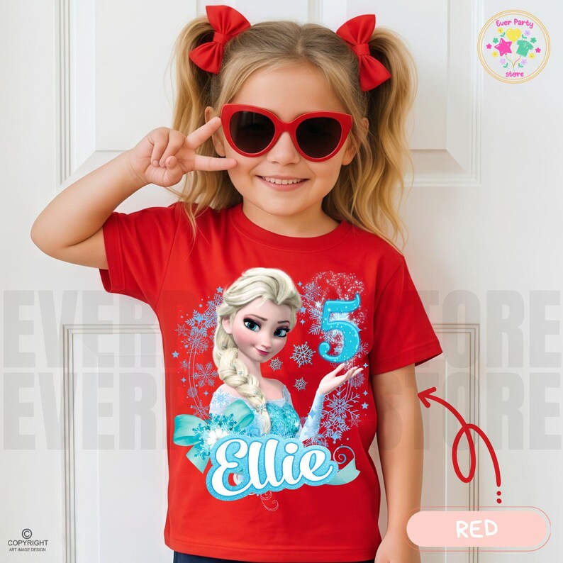 Personalized Princess Birthday Raglan Shirt, Family Matching IG86