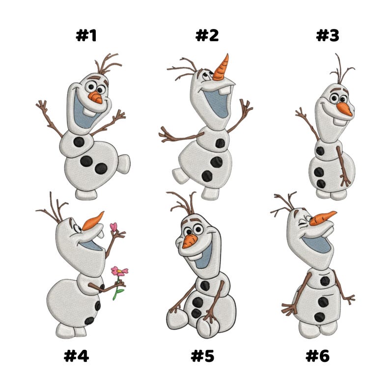 Custom Embroidered Frozen Olaf Baby Tee, Disney Olaf Shirt, Disney Princess Crop Tee, Family Matching Outfit, Disney Vacation Shirt