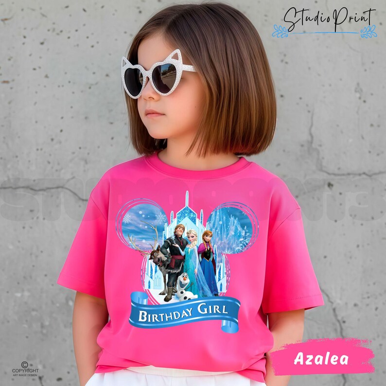 Personalized Princess Birthday T-Shirt, Party Theme IN15