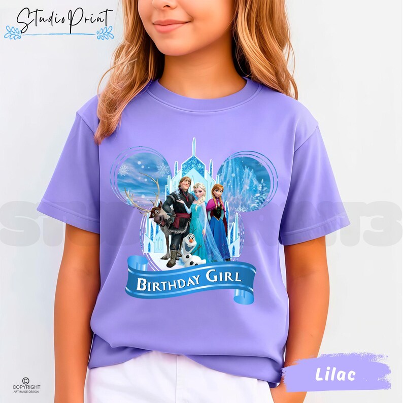 Personalized Princess Birthday T-Shirt, Party Theme IN15