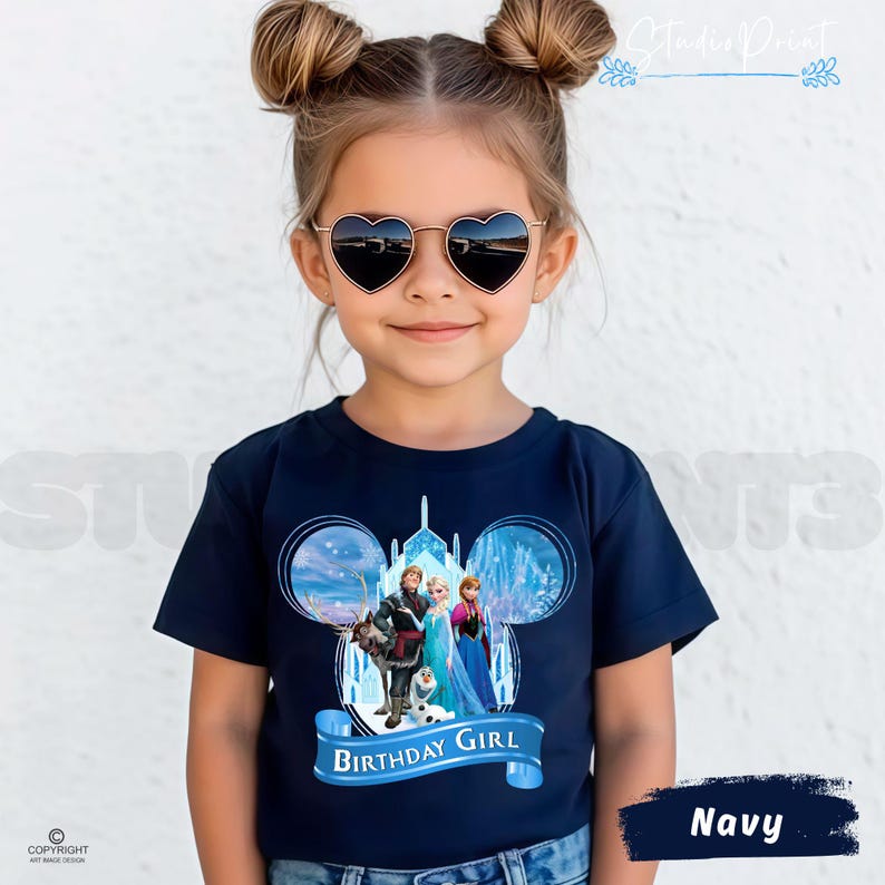 Personalized Princess Birthday T-Shirt, Party Theme IN15