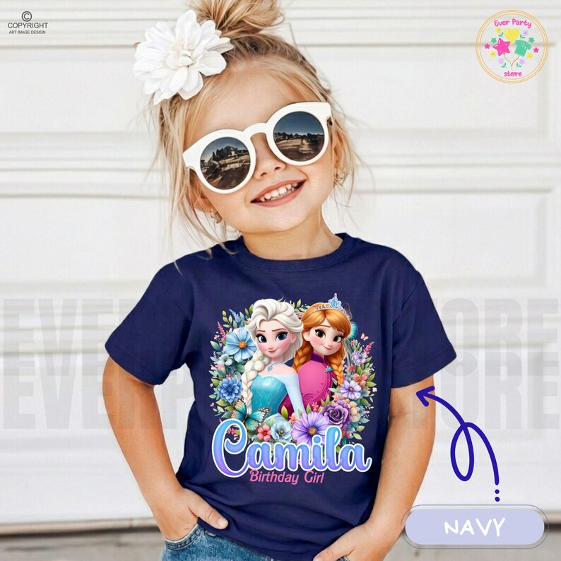 Personalized Princess Birthday Raglan Shirt, Family Matching IG55