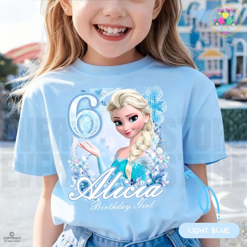 Personalized Princess Birthday Raglan Shirt, Family Matching IG56
