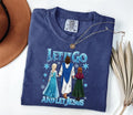 Comfort Colors Elsa and Anna Jesus T-shirt, Disney Jesus Shirts, Christian Cartoon Apparel, Faith Friendship Outfit, Elsa And Anna Crewneck