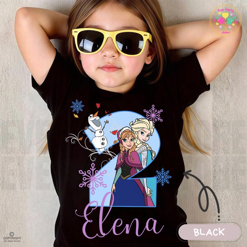 Personalized Princess Birthday Raglan Shirt, Family Matching IG77
