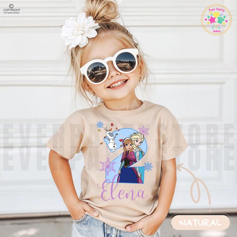 Personalized Princess Birthday Raglan Shirt, Family Matching IG77