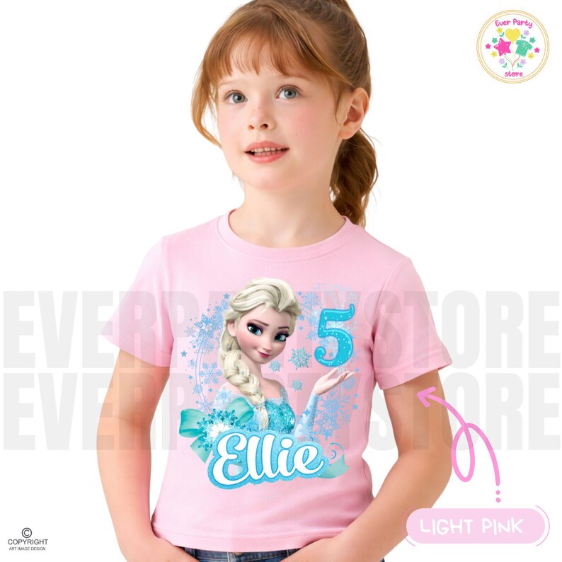 Personalized Princess Birthday Raglan Shirt, Family Matching IG86