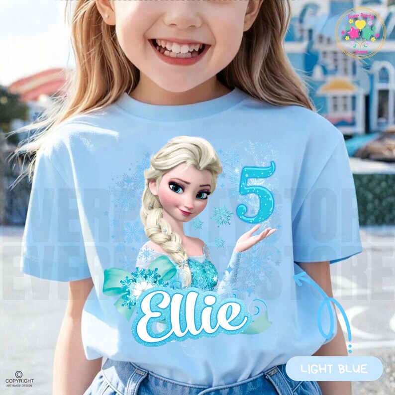 Personalized Princess Birthday Raglan Shirt, Family Matching IG86