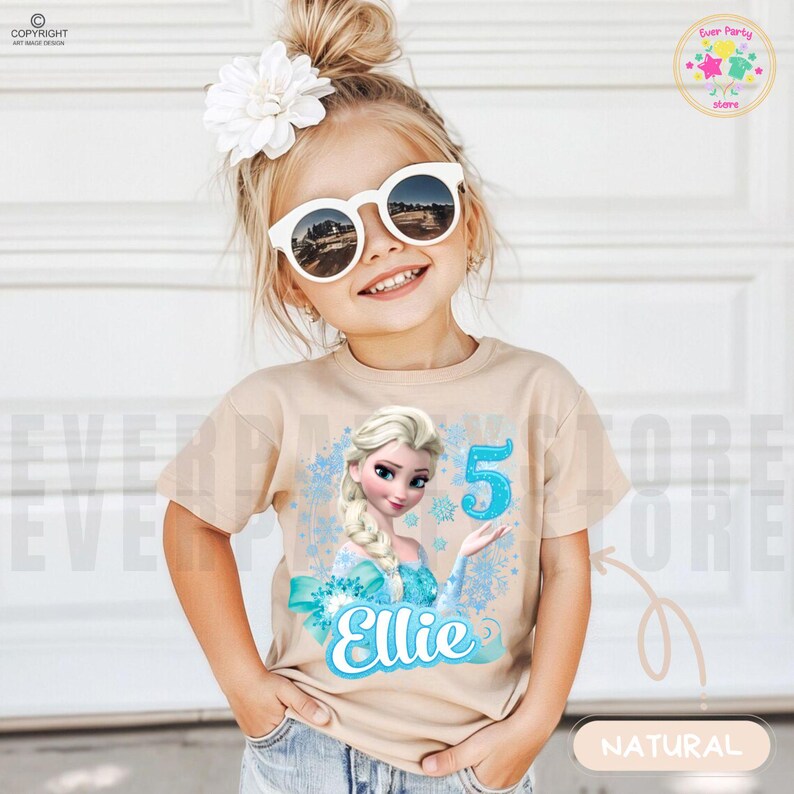 Personalized Princess Birthday Raglan Shirt, Family Matching IG86