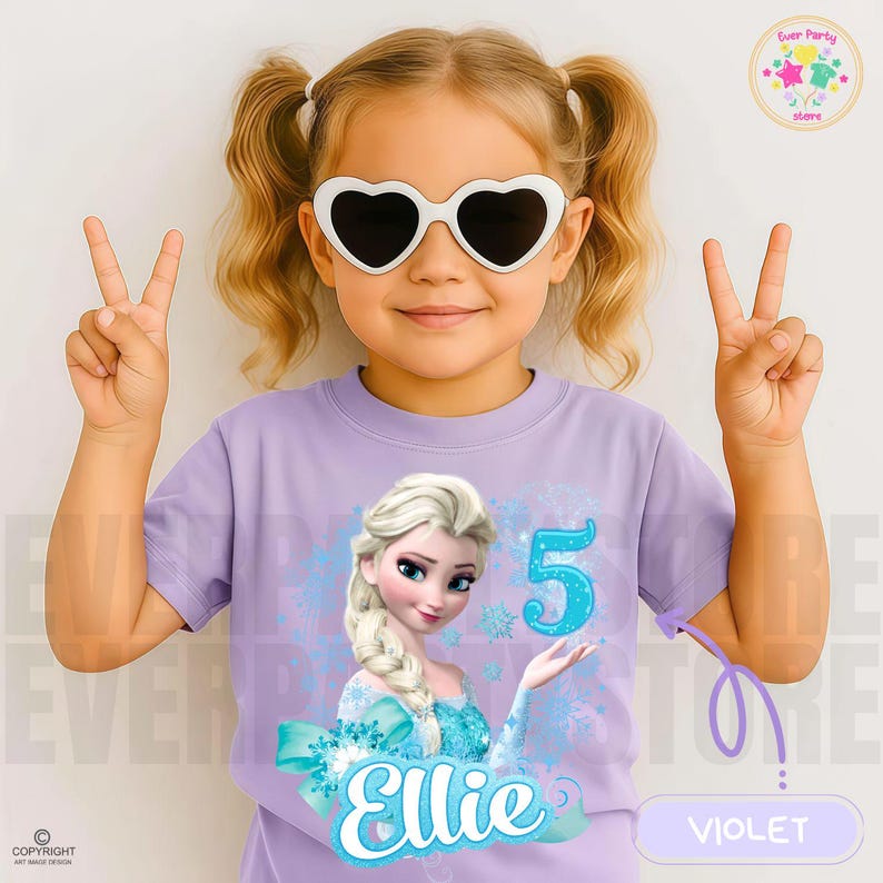 Personalized Princess Birthday Raglan Shirt, Family Matching IG86