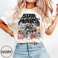 Retro Star Wars Disney Shirt, Mickey Han Solo T-Shirt, Goofy Stormtrooper, Donald Duck Jedi