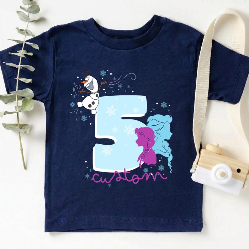 Fairytale Winter Princess Birthday Custom Family Apparel product image 2