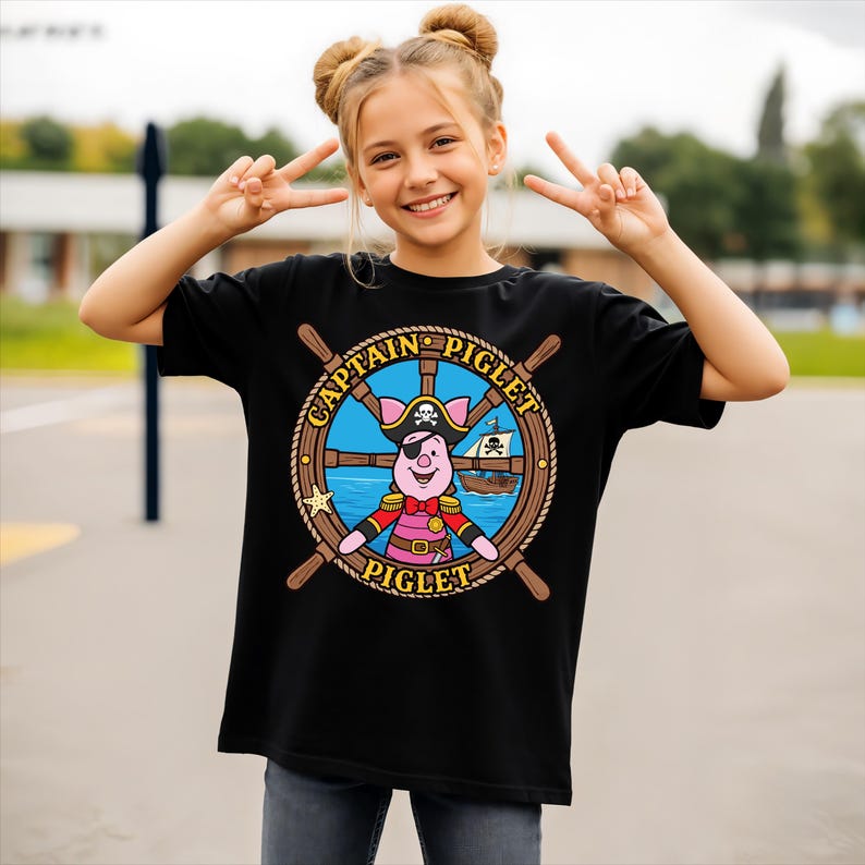 Custom Disney Cruise Pirate Night Shirt, Mickey Minnie Donald Piglet Family Tee, Personalized Birthday & Trip Shirts