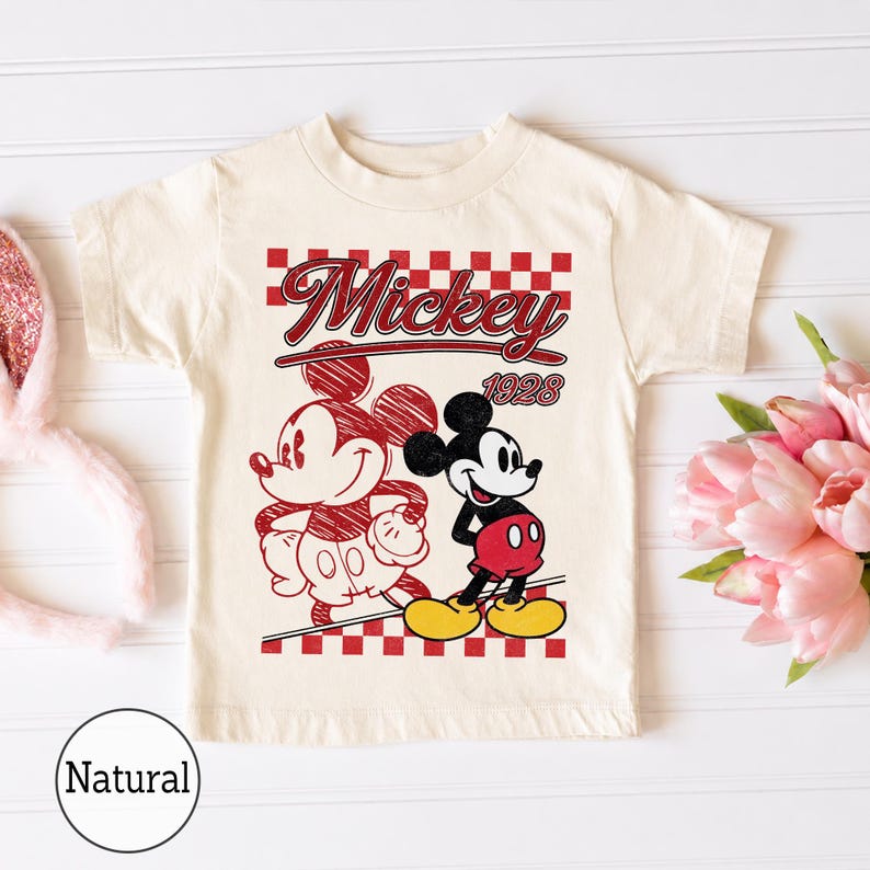 Vintage Disney Family Shirts, Retro Mickey Minnie Friends product image 7
