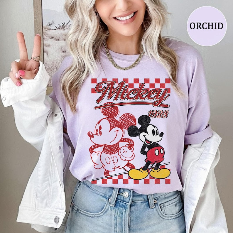 Vintage Disney Family Shirts, Retro Mickey Minnie Friends product image 5