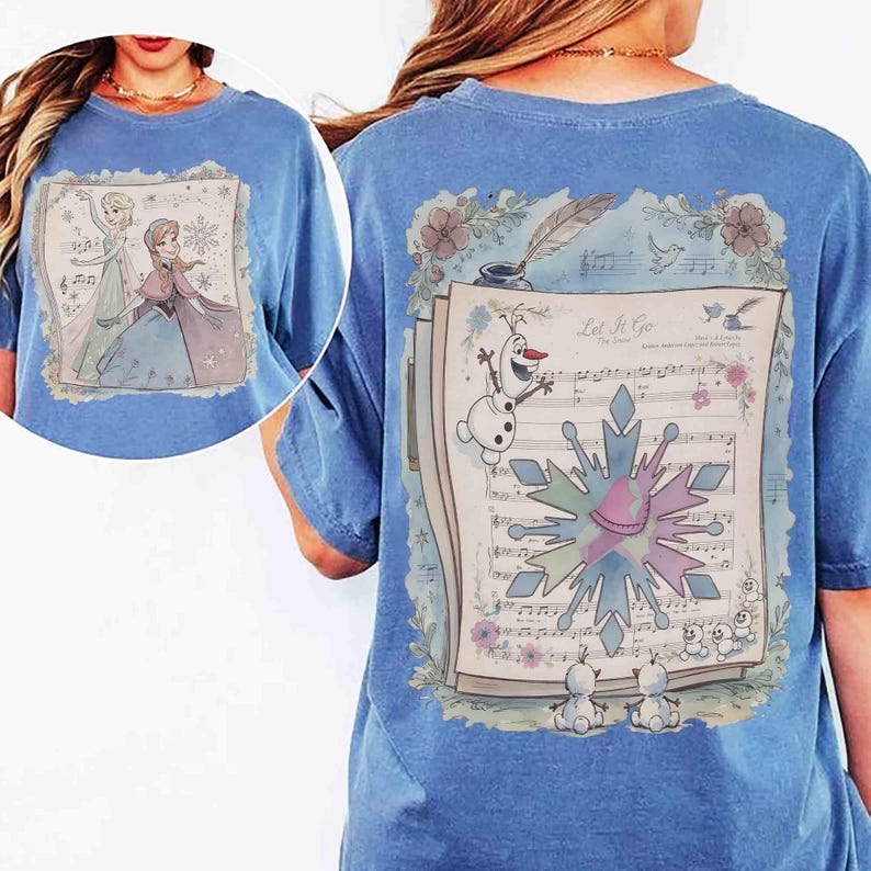 2-sided Disney Frozen Let It Go The Snow Song Comfort product image 5