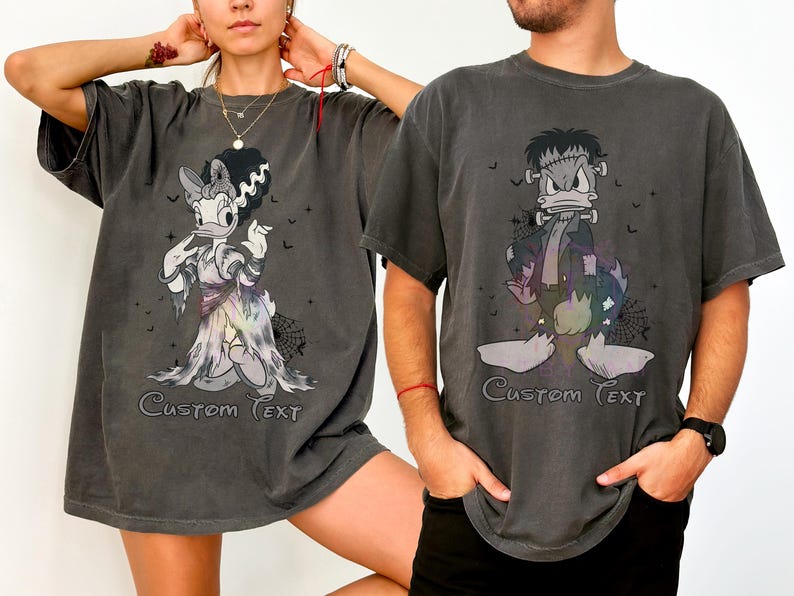Custom Donald and Daisy Bride Groom Frankenstein Halloween product image 3