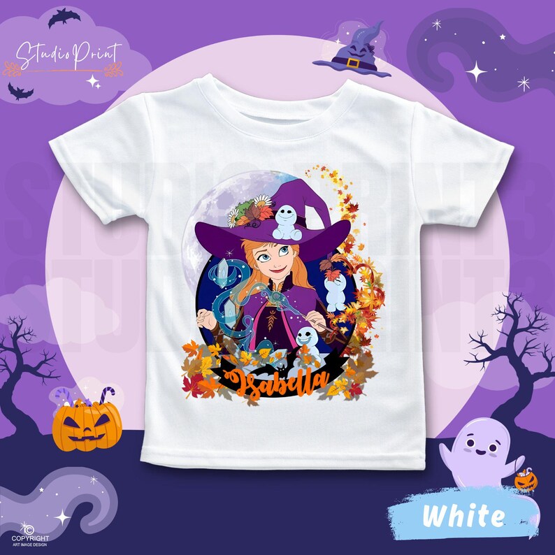 Personalized Princess Halloween Raglan Shirt, Family Matching IH9