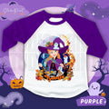 Personalized Princess Halloween Raglan Shirt, Family Matching IH9