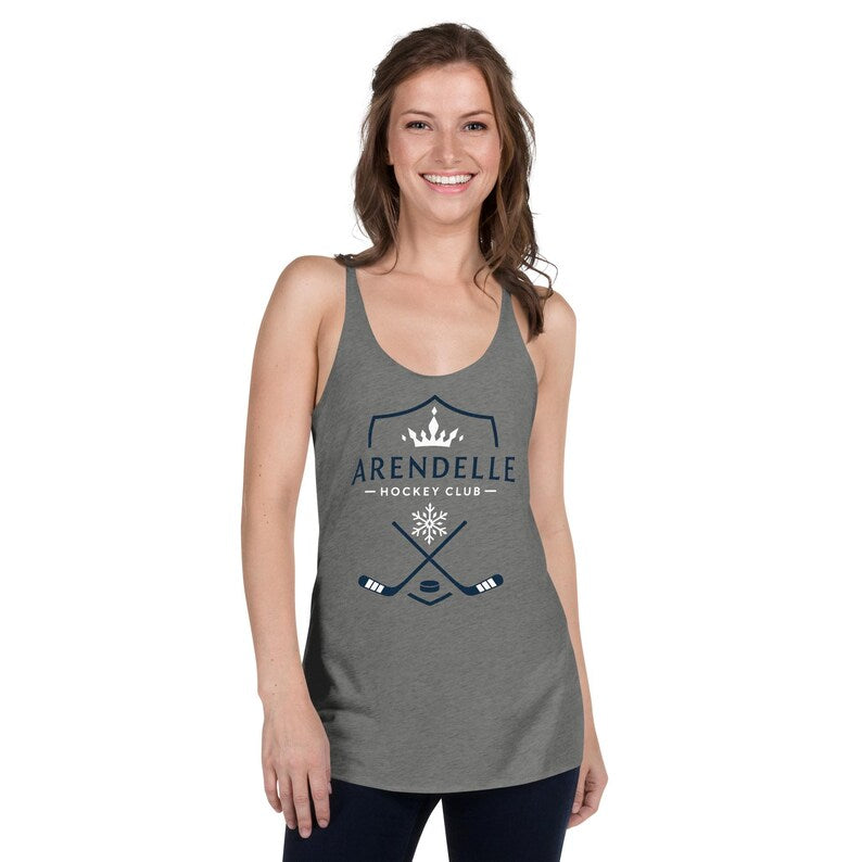 Arendelle Hockey Club Women's Racerback Tank | Disney Frozen Shirt