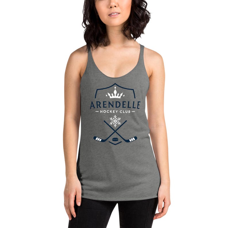 Arendelle Hockey Club Women's Racerback Tank | Disney Frozen Shirt