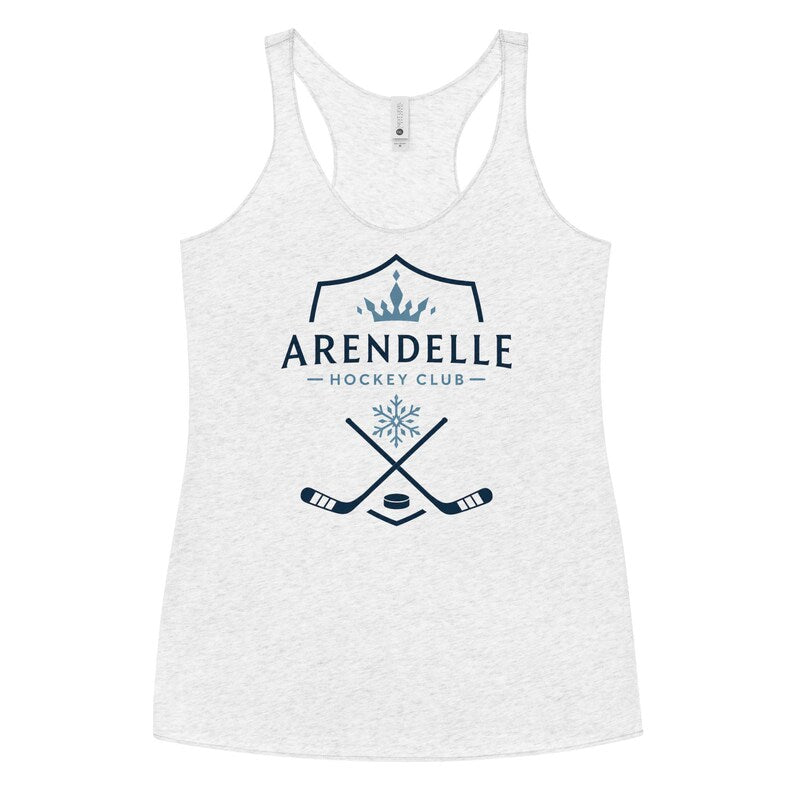 Arendelle Hockey Club Women's Racerback Tank | Disney Frozen Shirt