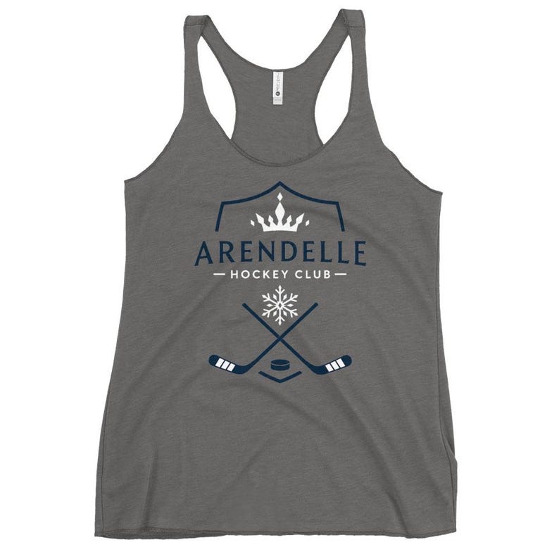 Arendelle Hockey Club Women's Racerback Tank | Disney Frozen Shirt