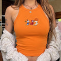 Embroidered Trick Or Treat Tank Top, Disney Halloween Duck product image 1