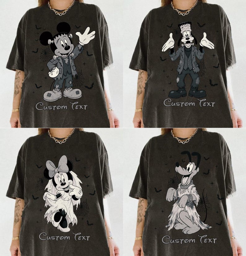 Custom Donald and Daisy Bride Groom Frankenstein Halloween product image 2