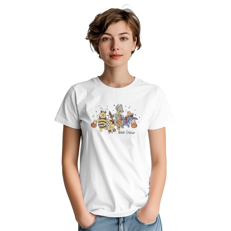 Winnie and Friends Halloween Funny Quote Heavyweight Unisex product image 3