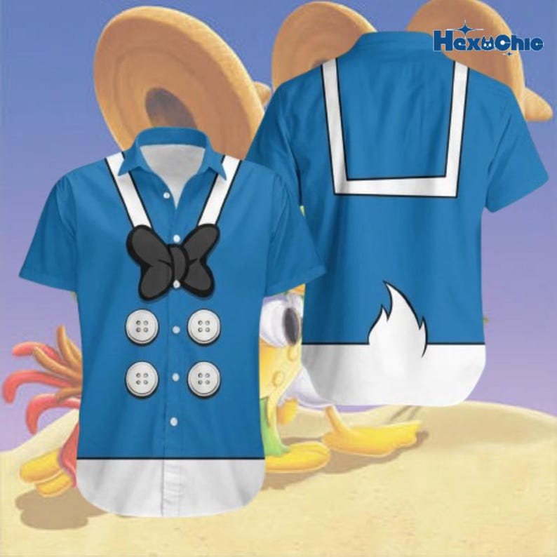Three cabaleros Panchito Jose Carioca Donald Costume Hawaii product image 4