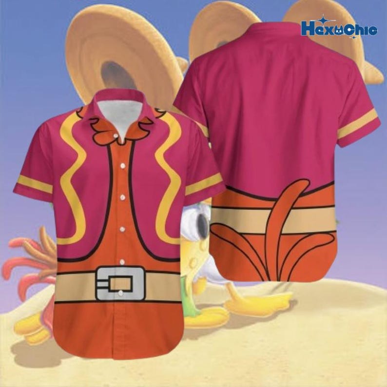 Three cabaleros Panchito Jose Carioca Donald Costume Hawaii product image 3