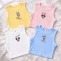 Embroidered Disney Character Tank Top, Mickey Minnie Donald Daisy Duck Shirt, Disney Vacation Outfit, Gift For Her
