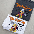 Embroidered Disneyland Donald Duck Halloween Sweatshirt, Disney Halloween Shirt, Candy Corn Donald Hoodie, Spooky Disney Park Outfit