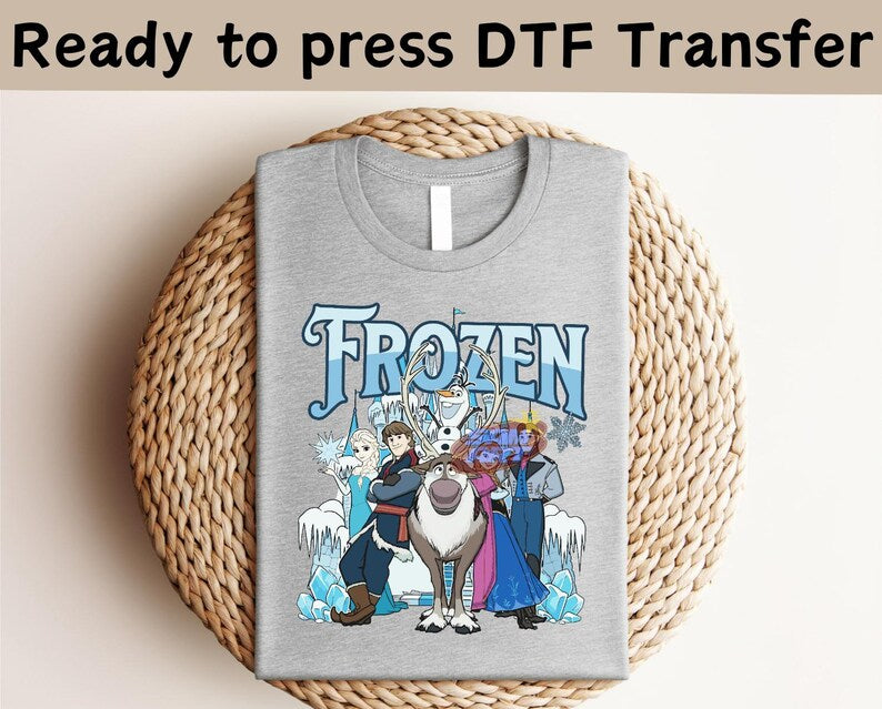 Disney Frozen Friends DTF, Elsa Anna Olaf Kristoff Sven product image 2