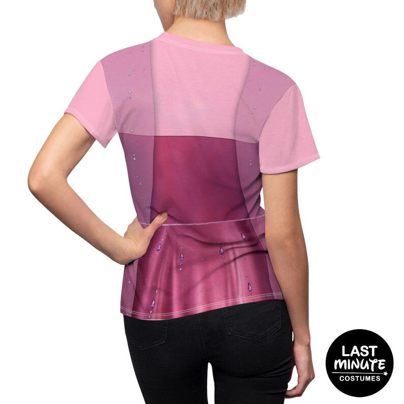 Frozen 3 Costume, Elsa Pink Women's Shirt, Walt Disney World Cosplay, Arendelle Outfit, Disney Princess Apparel
