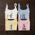 Embroidered Disney Frozen Tank Top, Elsa Anna Olaf Baby product image 1