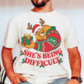 Funny Beauty And The Beast Christmas Shirt, Xmas Gift For Boyfriend, Disneyland Couple Shirt, Belle Princess, Disney Husband Xmas Tee 2026