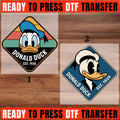 Donald Duck DTF Transfer, Donald Duck Ready to Press Transfer, Vintage Donald Duck Shirt Design, Retro Disney Character Heat Transfer