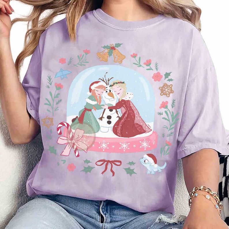 Vintage Retro Disney Elsa Anna Olaf Christmas Ornament product image 5