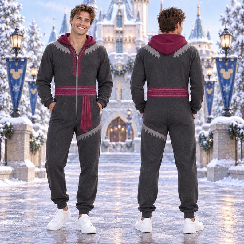 Frozen Halloween Jumpsuit Pajamas, Elsa Anna Kristoff Hans Olaf Costume Onesies, Matching Character Outfit, Sumber Party