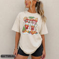Disney Christmas Donald Daisy Shirt, Duck Duo Family Gift Matching Sweatshirt Top, Cute Matching Top, Lights Dance Antlers Graphic Tee