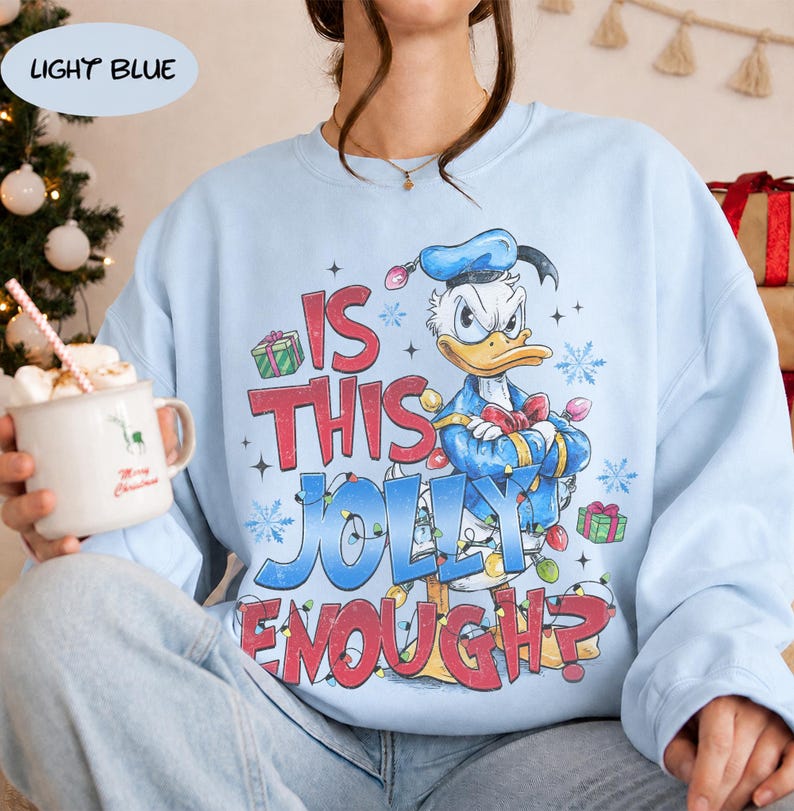 Vintage Donald Duck Christmas Shirt, Disney Tis The Season Holiday Shirt, Very Merry Christmas Family Matching Trip Tee for Disney Park 2026