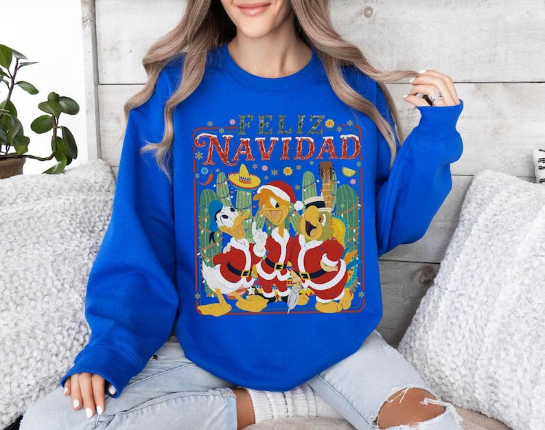 Disney The Three Caballeros Feliz Navidad Christmas Holiday product image 4